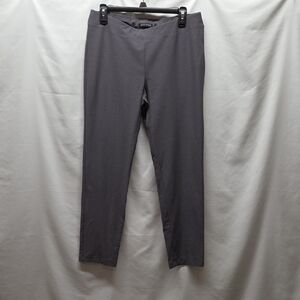 Eileen Fisher Gray Stretch Pants Pull On Dress Pants